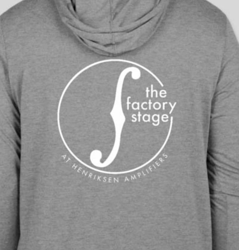 Factory Stage Zippered Hoodie T-Shirt